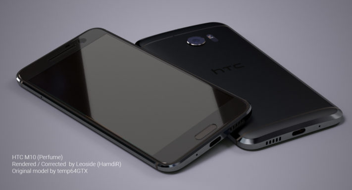Designer skapar konceptbilder på HTC 10 utifrån rykten