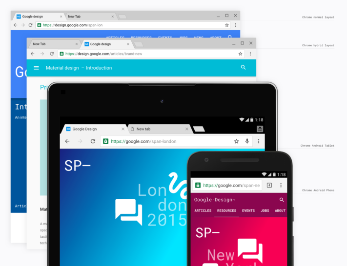 Chrome 50 erbjuder komplett ”Material Design” för Chrome OS