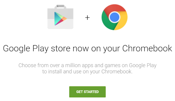 Chromebooks kan snart få full tillgång till Play Store