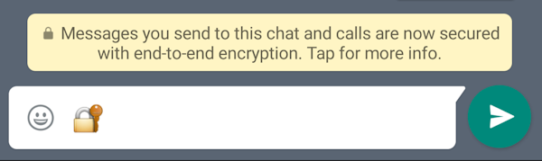 Nu är all kommunikation i WhatsApp krypterad