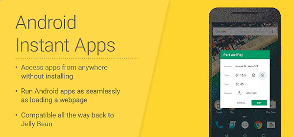 Google lägger ned Android Instant Apps