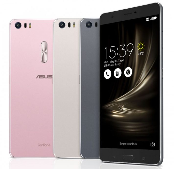 Asus presenterar ZenFone 3, ZenFone 3 Deluxe och ZenFone 3 Ultra