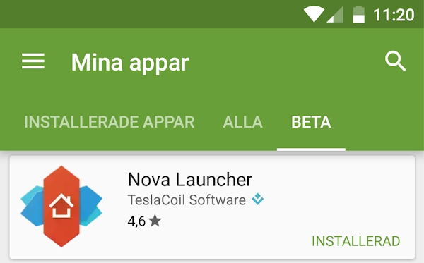 Fler får tillgång till beta-relaterade funktionerna i Play Store