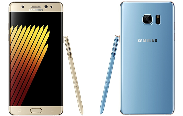 Tolv nya pressbilder på Samsung Galaxy Note 7