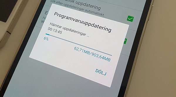 Samsung Galaxy S5 uppdateras till Marshmallow