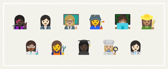 Googles förslag på mer jämställda emojis går igenom