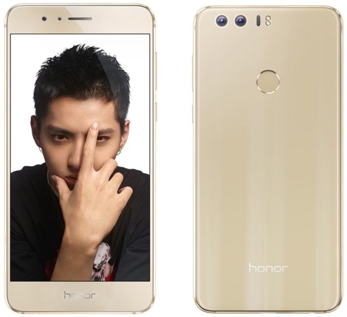 Huawei introducerar Honor 8 med dubbla bakre kameror och 4GB RAM