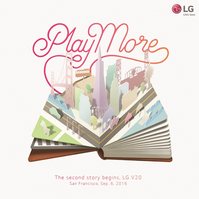 LG V20 introduceras 6 september i San Francisco