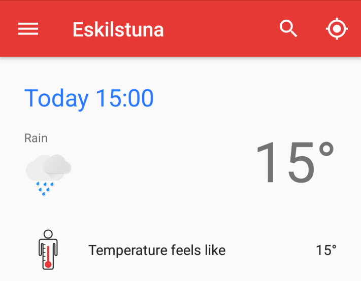 Weather SE är ett alternativ till officiella SMHI-appen
