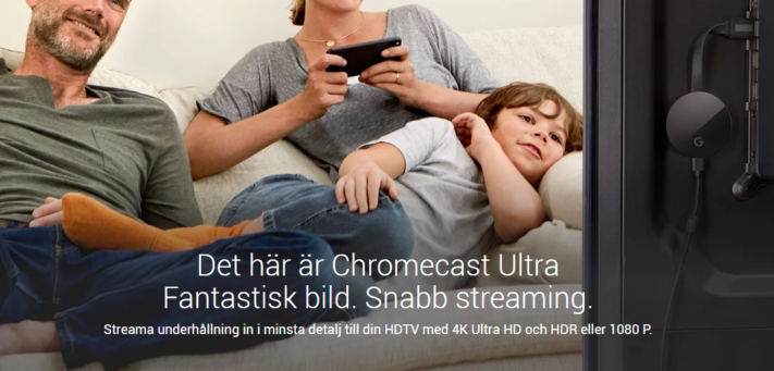Google offentliggör Chromecast Ultra med stöd för 4K och HDR