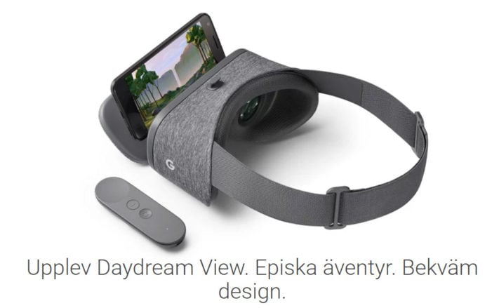 Google presenterar nytt VR-headset: Daydream View