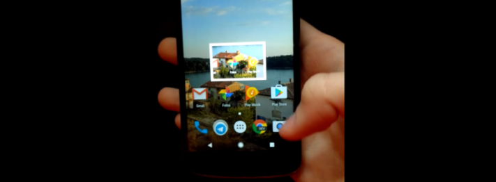 Dold funktion för att endast fånga del av skärmen upptäckt i Android 7.1