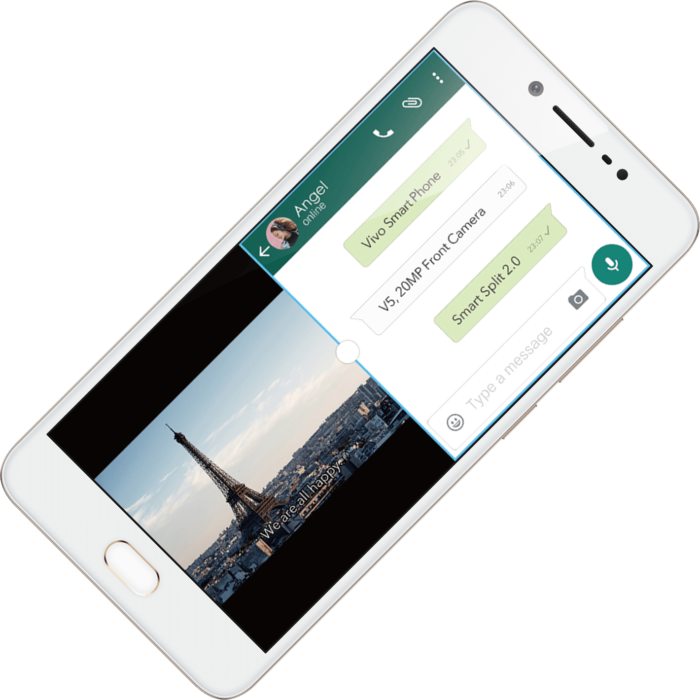 Vivo visar upp V5 med främre 20MP-kamera