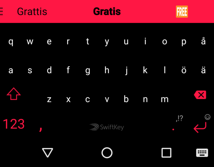 Alla SwiftKeys teman är nu gratis