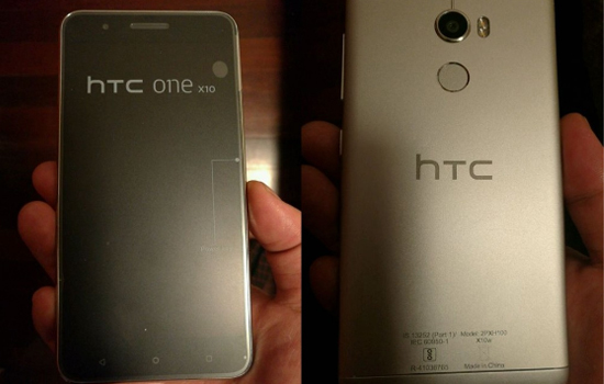 HTC One X10 skymtas på bild