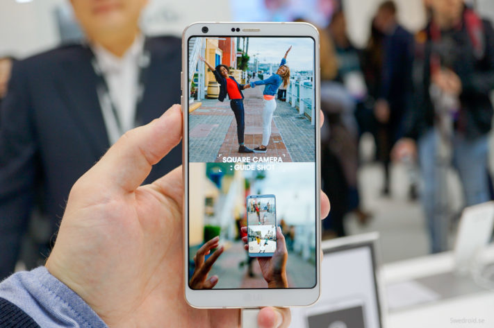 LG:s TV-reklam för toppmodellen G6