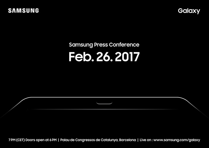Samsung presenterar nyheter 26 februari, sannolikt en platta