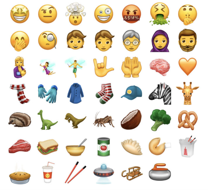 Vi får 48 nya emojis i sommar