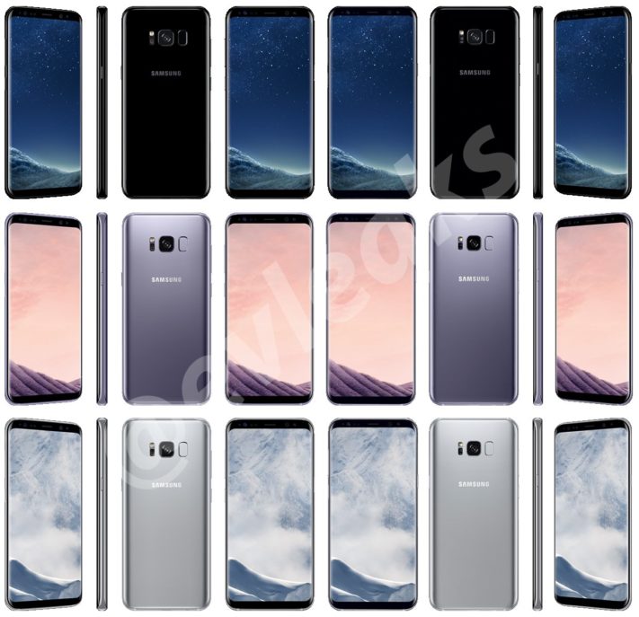 Här är de tre upplösningarna för Samsung Galaxy S8