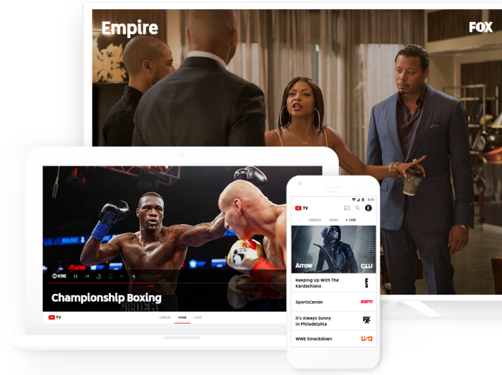 Google lanserar YouTube TV i USA