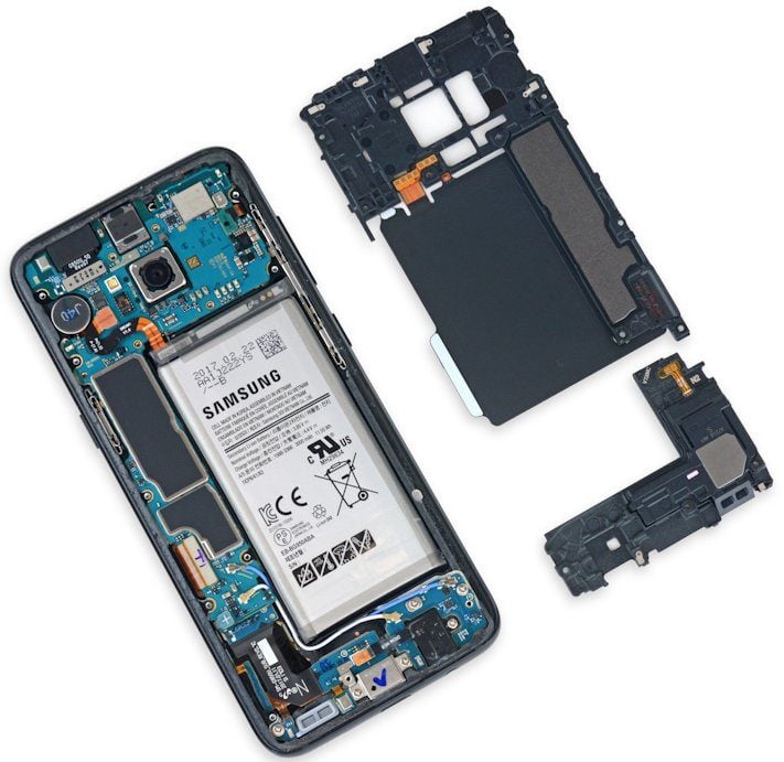 IFixIt plockar isär Galaxy S8 och S8 Plus