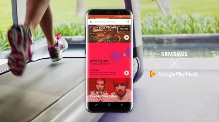 Samsung Galaxy S8-ägare får ladda upp 100 000 låtar till Play Music