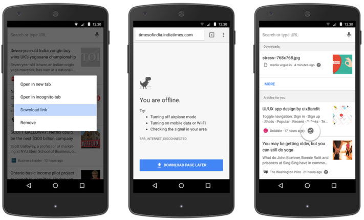 Google gör det enklare att spara hemsidor lokalt i Chrome