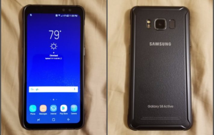 Video visar Galaxy S8 Active ur alla vinklar