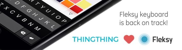 Thingthing förvärvar virtuella tangentbordet Fleksy