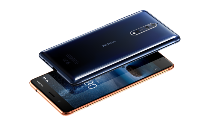 Nokia presenterar ”8” – en flaggskeppsmodell med Snapdragon 835 och 5,3-tumsskärm
