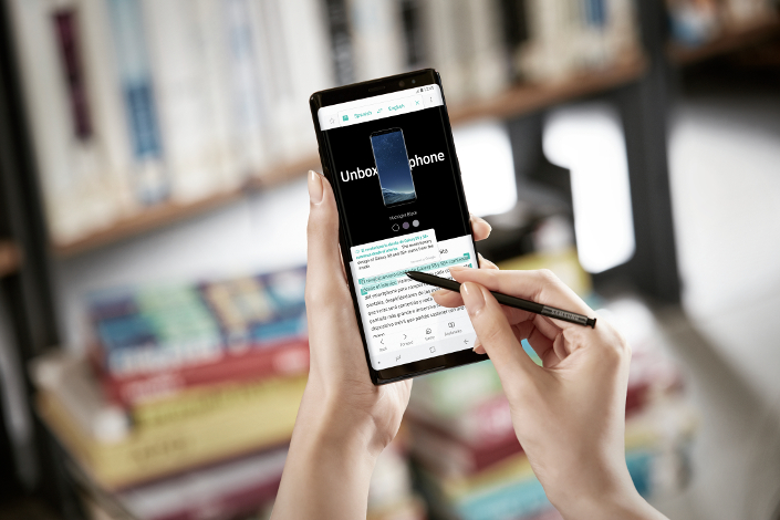 Samsung Galaxy Note 8 nu i butik