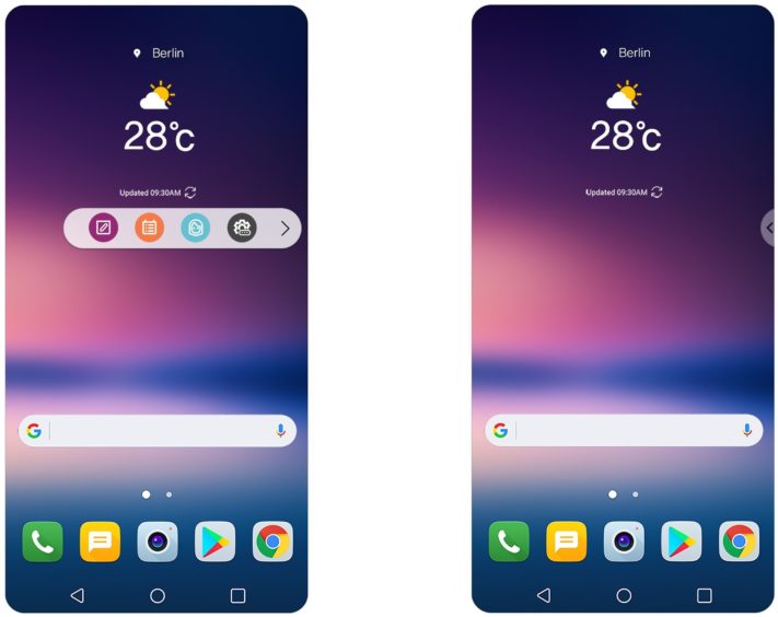 LG berättar om nya gränssnittet i V30