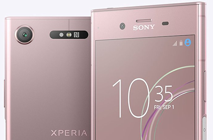 Pressbilder på Sony Xperia XZ1