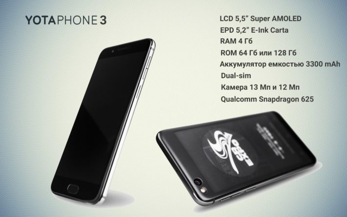 Dubbelskärmade Yotaphone 3 presenteras