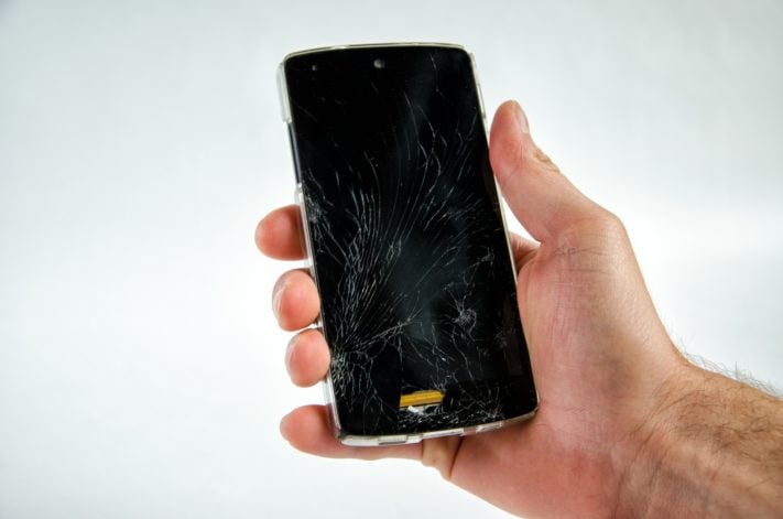 Hur ofta spricker en smartphoneskärm för dig?