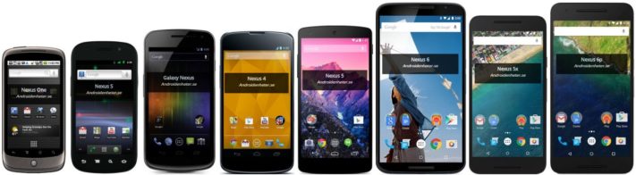 Vilken Nexus-telefon var mest lyckad för sin tid?