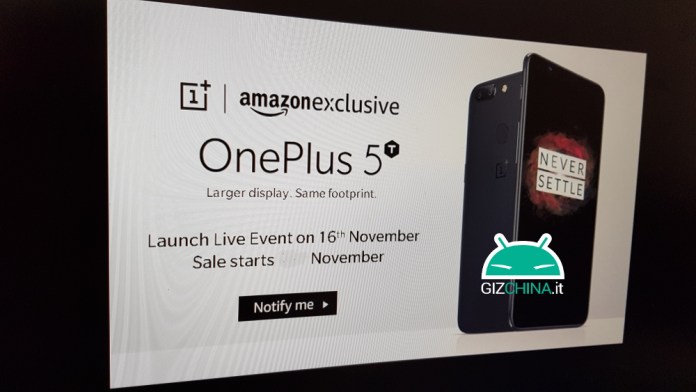 OnePlus 5T presenteras eventuellt 16 november