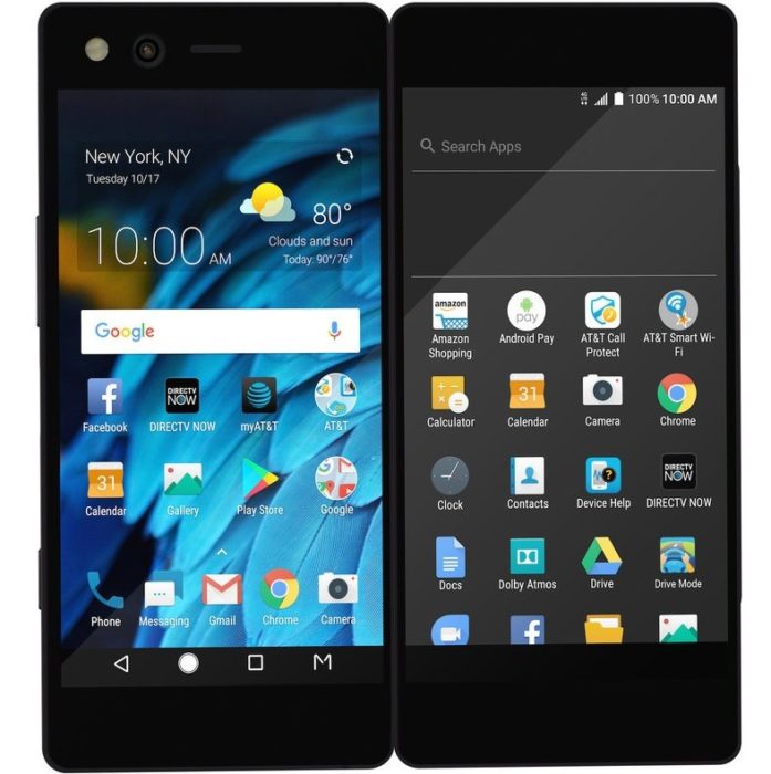 ZTE presenterar dubbelskärmade Axon M