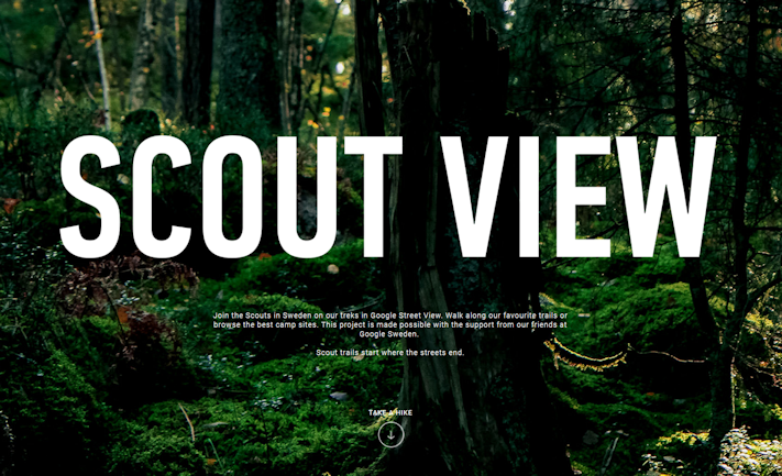 Google tar oss ut i svenska skogarna med Scout View