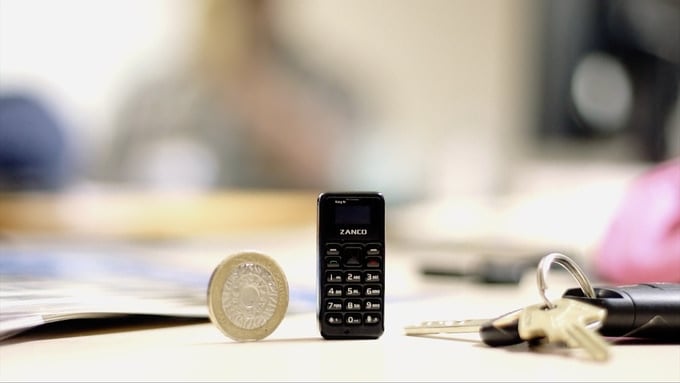 Zanco Tiny T1 kallas världens minsta telefon