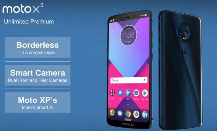 Motorolas nya smartphones läcker ut, inklusive Iphone X-liknande Moto X5