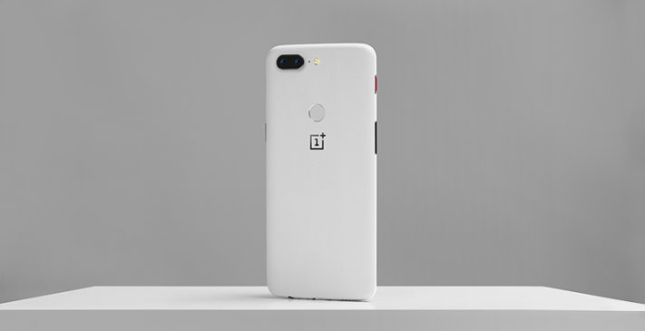 OnePlus presenterar 5T Sandstone White