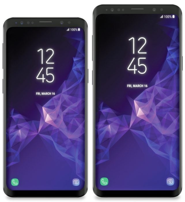 Evan Blass publicerar bilder på Samsung Galaxy S9