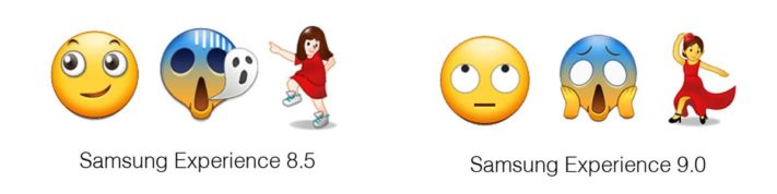 Samsung åtgärdar sina emojis i och med Oreo-uppdateringen