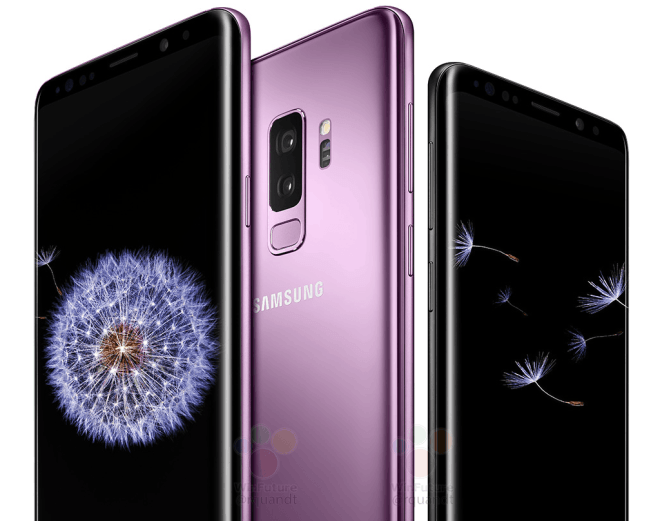 Stor Samsung Galaxy S9-läcka: specifikationer och officiella bilder