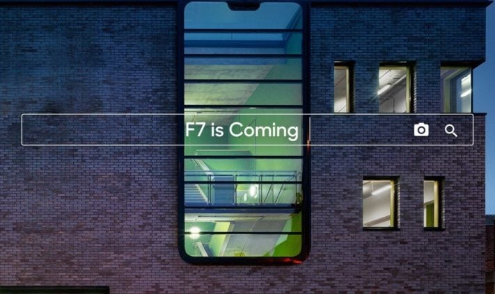 Oppos aptitretare för F7 – fler smartphones med sensorfält