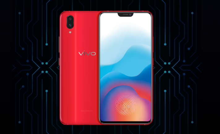 Vivo X21 UD har fingeravtrycksläsaren under glaset