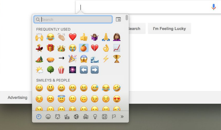 Chrome kommer få inbyggd funktion för att infoga emojis