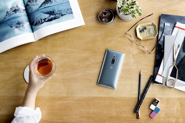Sony introducerar 4K-mobilen Xperia XZ2 Premium
