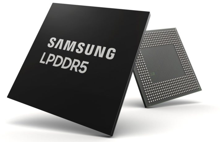 Samsung tillkännager världens första 8Gb LPDDR5 DRAM för mobila enheter